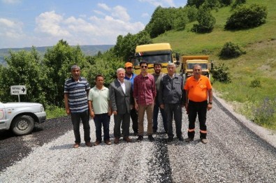 Doğanşar'da Köy Yollarının Standartları Yükseliyor