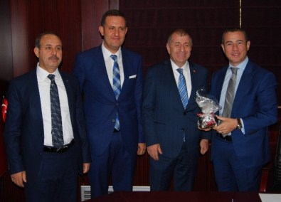 MHP Gaziantep Milletvekillerinden GTO'ya Nezaket Ziyareti