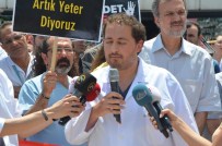 İSTANBUL TABİP ODASI - Sağlıkçılar Darp Edilen Meslektaşları İçin Eylem Yaptı