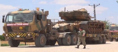 Tanklar Suriye Sınırına Gönderildi