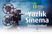 ÇUKURHISAR - Tepebaşı'nda Yazlık Sinema Keyfi