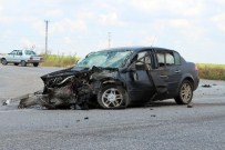 Yunak'ta Otomobiller Çarpıştı Açıklaması 4 Yaralı