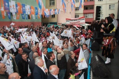 AK Parti Trabzon Milletvekili Adayı Köseoğlu, Şalpazarı, Araklı Ve Of'ta Konuştu