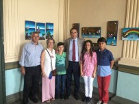 Başkan Gençer, Çakıltaşı Resim Sergisini Gezdi