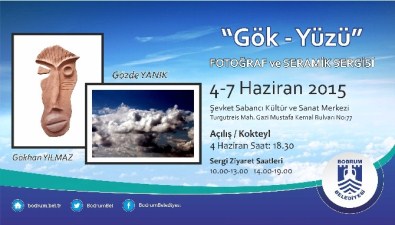 Bodrum'da 'Gök-Yüzü' Fotoğraf Ve Seramik Sergisi