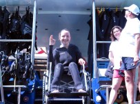 OMURİLİK FELÇLİLERİ - Bodrum'da 'Sualtında Özgürlük Projesi'