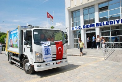 Didim'de Temizlik Hizmetlerine Araç Desteği