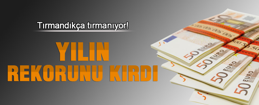 Euro'da yılın rekoru!