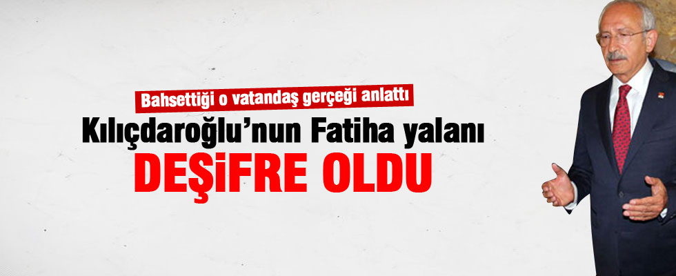 Kılıçdaroğlu Fatiha'yı okuyamamış