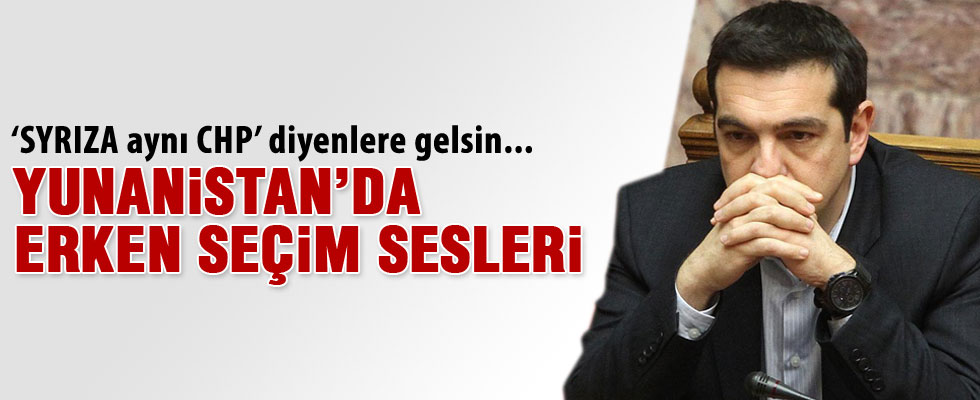 Yunanistan'da erken seçim sesleri