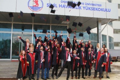 Sivil Havacılık Yüksekokulu İlk Mezunlarını Verdi