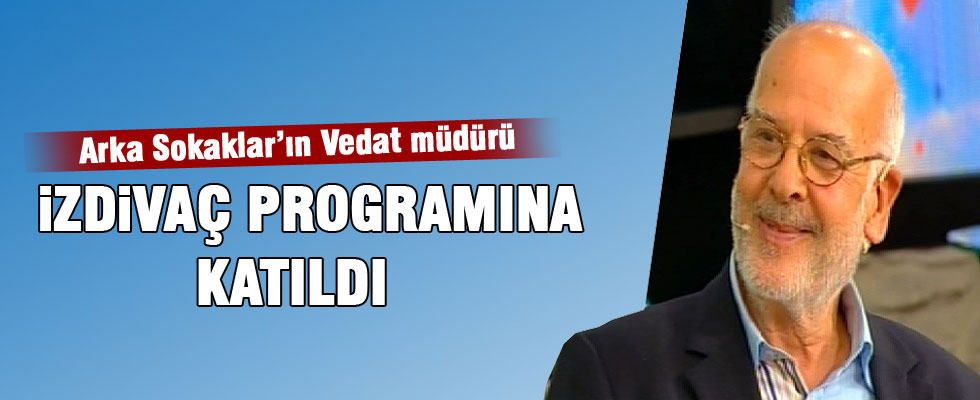 Vedat müdür, izdivaç programına katıldı