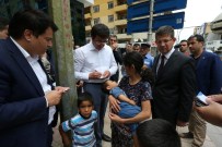 Bakan Zeybekci'den 3 Çocuklu Aileye Yardım