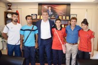 ENGELLİ SPORCULAR - Başarılı Atletlerden Şiran'a Ziyaret