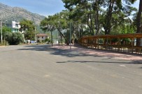 Doyran'a Sıcak Asfalt Ve Kaldırımdan Sonra Otopark