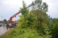 Düzce'de Trafik Kazası Açıklaması 2 Yaralı