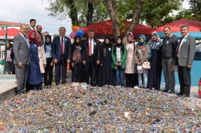 Kütahya'da 110 Okulun Öğrencileri 1 Yılda 5 Ton Atık Pil Topladı