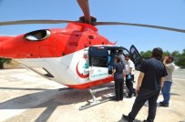 ORTAKENT YAHŞI - Prematüre Bebek Ambulans Helikopterle Denizli'ye Sevk Edildi