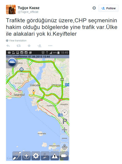 Tuğçe Kazaz'dan seçim Tweet'i