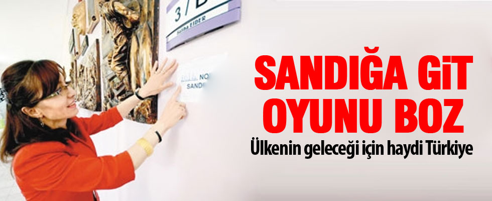 Anayasa için sandığa
