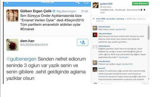 Gülben Ergen'e Sırrı Süreyya tepkisi