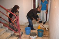 Kayseri'de Yolları Ve Evleri Su Bastı
