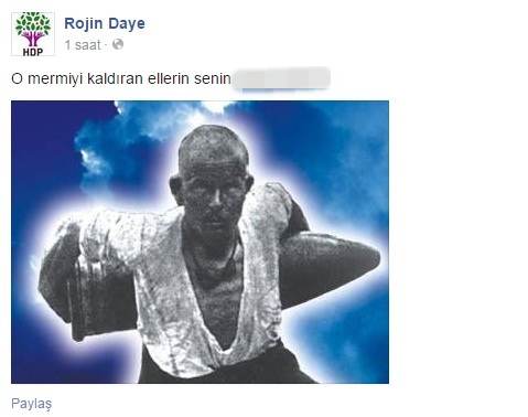 HDP'lilerden kan donduran paylaşım