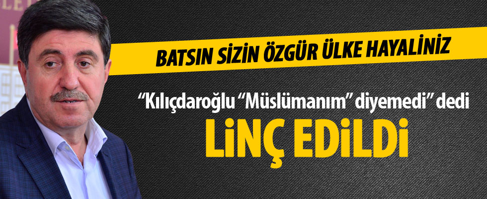 Altan Tan sosyal medyada linç edildi