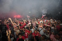 Antalyaspor'da Süper Lig Kutlaması