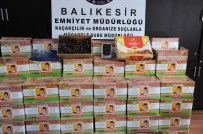 Balıkesir'de Yarım Ton Kaçak Hurma Ele Geçirildi
