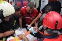 Kamyon 25 Metreden Uçuruma Yuvarladı Açıklaması 1 Yaralı