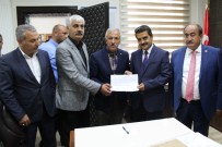 VEDAT BAYRAM - MHP'li Vedat Bayram Mazbatasını Aldı