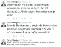 Başbakan Yardımcısı Yalçın Akdoğan'dan TBMM Başkanlık Seçimleri Hakkında Açıklama