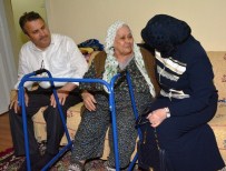 YÜRÜME ENGELLİ - Başkan Çerçi, Yaşlı Vatandaşların Duasını Aldı
