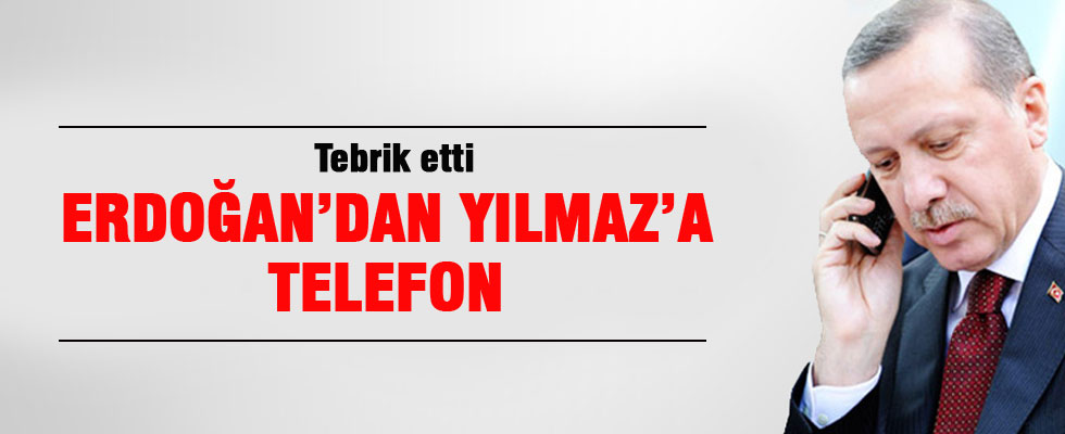 Erdoğan'dan İsmet Yılmaz'a telefon