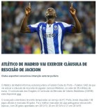 PORTO - Jackson Martınez, Atletıco Madrıd'de