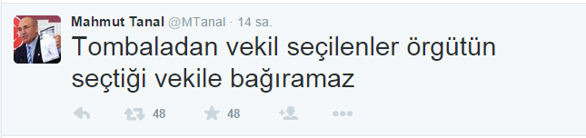 Mahmut Tanal, Engin Altay'ı bombaladı