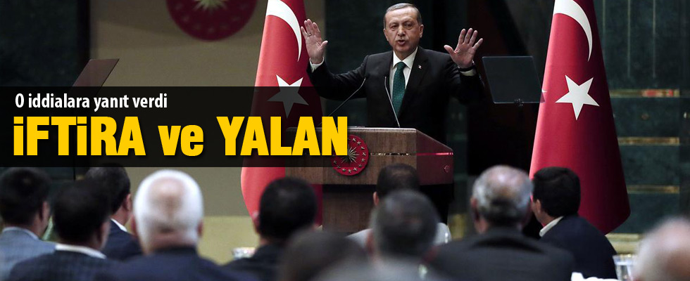 Cumhurbaşkanı Erdoğan o iddialara cevap verdi