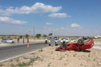 İNŞAAT FİRMASI - Karaman'da Trafik Kazası Açıklaması 3 Yaralı