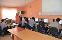Bahşılı'da Engellilere İçin Bilgisayar Kursu Açıldı