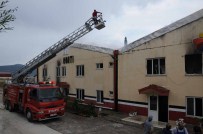 Isparta'da Fabrika Yangını