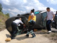 Tokat'ta Otomobil Devrildi Açıklaması 1 Ölü, 5 Yaralı