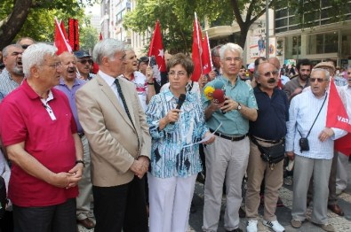 Vatan Partisi Üyeleri ABD'yi Protesto Etti