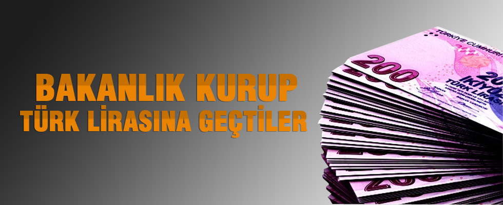 İslamcı muhalifler Türk lirasına geçti