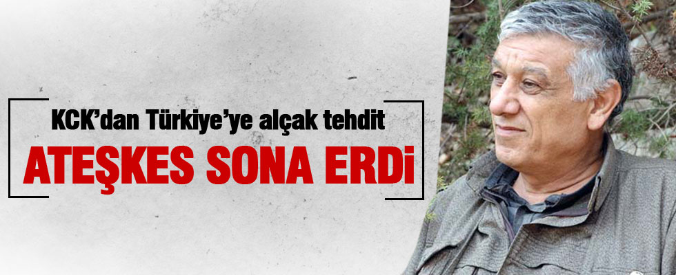 KCK'dan Türkiye'ye tehdit