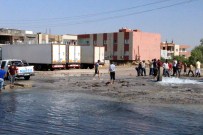 ATATÜRK KAPALI SPOR SALONU - Mardin'de İçme Suyu Hattındaki Boru Patladı
