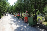 BAYRAM ŞEKERİ - Mezarlıklar Bayrama Hazır