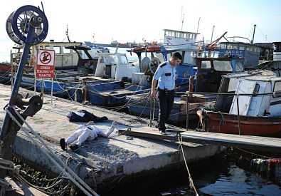 Yenikapı'da Ceset Bulundu