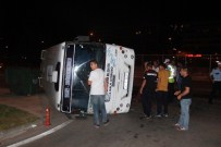 İzmit'te Halk Otobüsü Devrildi Açıklaması 1 Yaralı