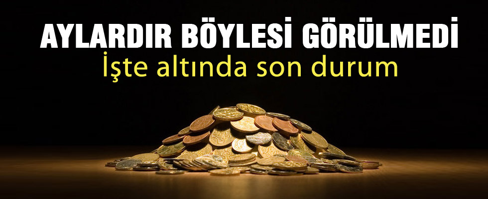 Altının gramı 3,5 ayın dibinde!